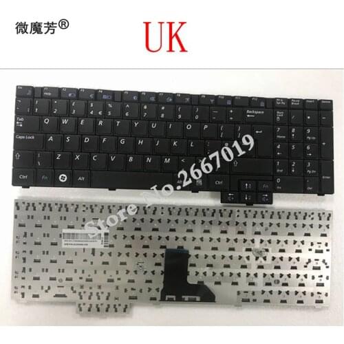 UK Keyboard for Samsung R620 R528 R530 R540 NP-R620 R525 NP-R525 R517 R523 RV508 Black laptop keyboard