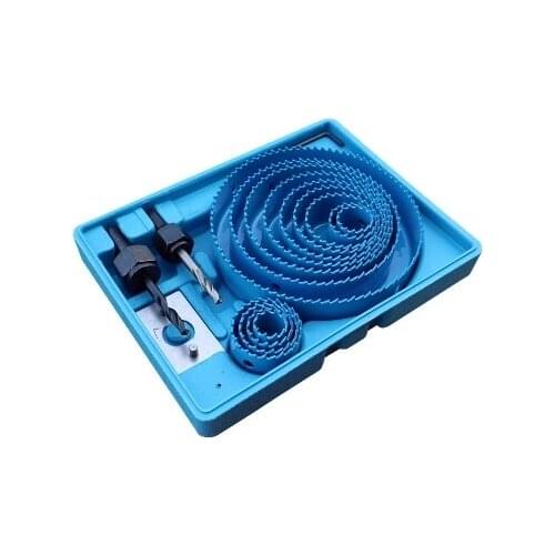 5/8/13 set aluminum tube wood hole opener set round hole saw barrel light wood sheet oak compression plate reaming drill