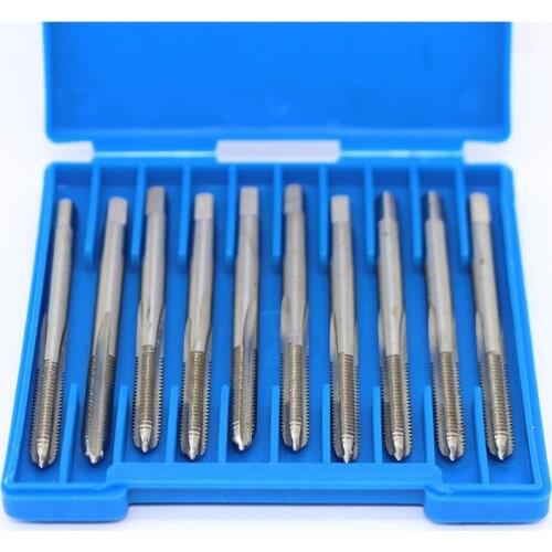 20pcs M4 *0.7 HSS Metric Taps Set Machine Tap Right Hand Thread Drill Bits Taping Tools