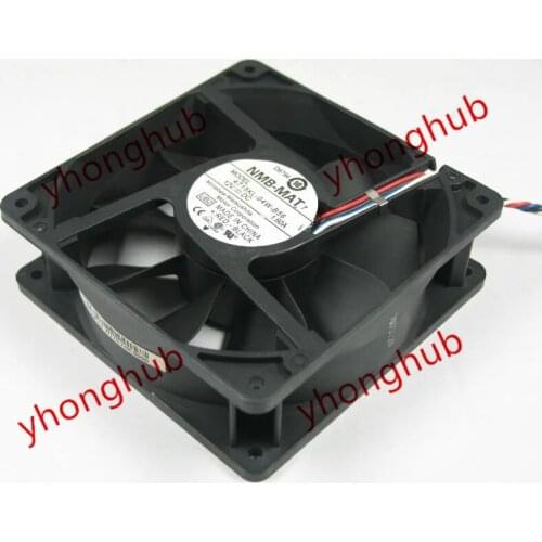 NMB-MAT 4715KL-04W-B56 UB2 DC 12V 1.60A 4-Wire 120x120x38mm Server Cooling Fan