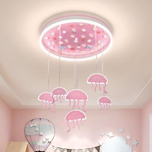 Nordic home decoration modern kids chandelier for bedroom ceiling lamps interior lighting smart led chandeliers indoor lighting
