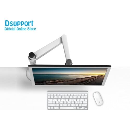 OA-3S Height Adjustable within 27 inch LCD LED Monitor Holder Arm Bracket 360 Degree Rotatable Computer Monitor Stand