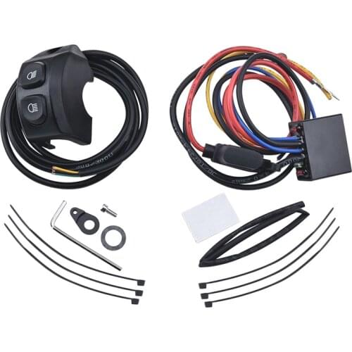 Motorcycle Handle Fog Lights Wiring Harness Switch Relay Control Button For BMW R1200GS LC 13-18 R1200GS ADV LC 14-18 R1250GS