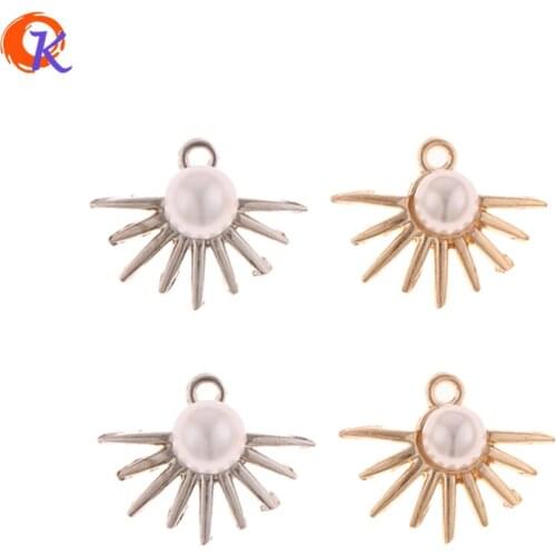 Cordial Design 200Pcs 16*13MM Jewelry Accessories/Earring Parts/Imitation Pearl/DIY Jewelry Making/Hand Made/Earring Findings
