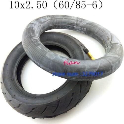Thickening, abrasion resistance super quality 10x2.50(60/85-60) tire inner tube 10x2.50 tyre for Electric Scooter all 10x2.50