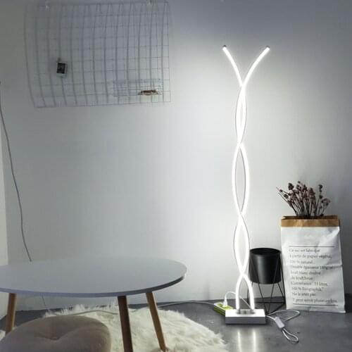 Modern Floor Lamp Bedroom Bedside Night Lamp 40W EU Plug