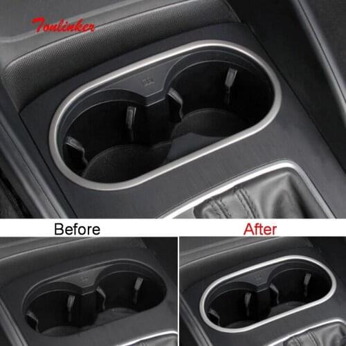 Tonlinker 1PCS DIY Car styling Stainless Steel Stalls Glass Panel Light Box Case stickers For AUDI A3 2013-15 Sender Accessories