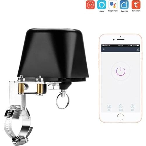 1/2" 3/4“ Smart Wifi Gas Manipulator Control Water Valve Shut Off Controller Alexa Google Assistant SmartLife