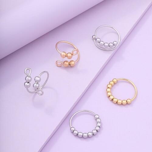 VG 6YM New Round Shape Ball Ladies Ring Sell Like Hot Sweet Girl Party Gift Jewelry Dropshipping Gifts