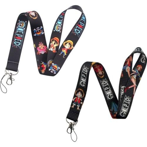 YL952 Japanese Anime Characters Neck Strap Lanyard for keys Card Gym Mobile Phone Straps Badge Holder Hang Accessories