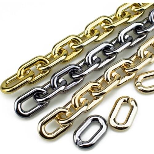 1.0 Meter 30mmX20mm Vintage Chunky Chains DIY For Necklace Bracelet Long Chian CCB Plastic Female Collar New Fashion Jewelry