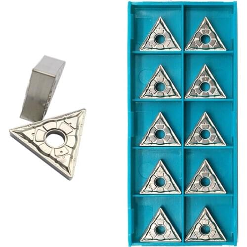 10PCS TNMG 160404 FG CT3000 Carbide Insert Tokarnyy External Turning Tools Cermet Grade Lathe Cutter Tool Turning Insert