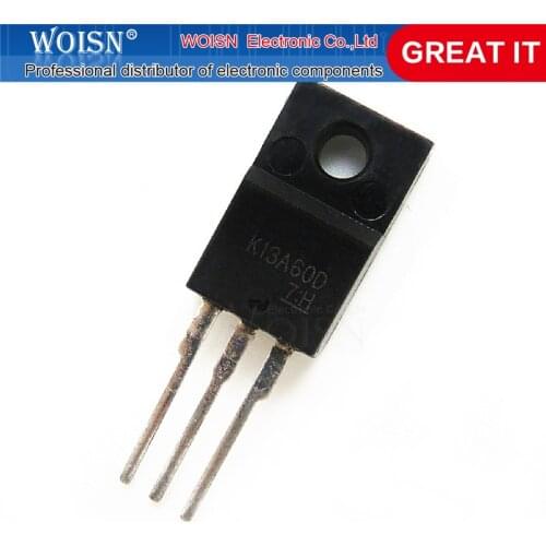 5pcs/lot TK13A60D TK13A60 K13A60D TO-220F new original In Stock