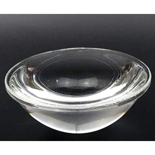 Customized Led Lampshade Extruded Led Car Light Optic Lens 72mm Diameter 31mm Focal Length