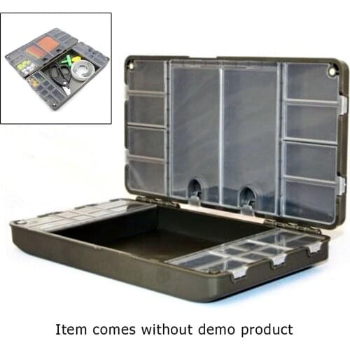 Carp Fishing Tackle Box Separate Terminal Tackle System Swivels Accessory Fishing Line Hair Rig Board Container Storage Case