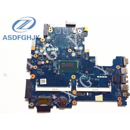Laptop motherboard For hp 15-R motherboard ZSO40 LA-A993P SR1EK i3-4005U DDR3 integrated 100% tested ok