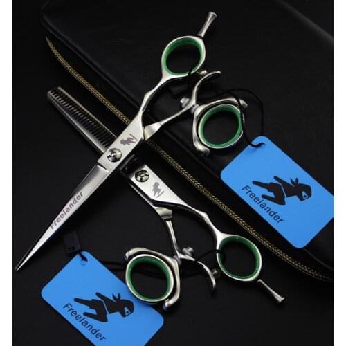 5.5 6.0" Sale 360 Swivel scissors Japanese Hair Scissors Hairdressing Scissors Shears Hairdresser Shaver Haircut scissors