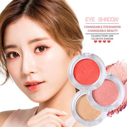 Eyeshadow Single Color Palette Long-lasting Waterproof Professional Eye Makeup Cosmetics Eye Shadow