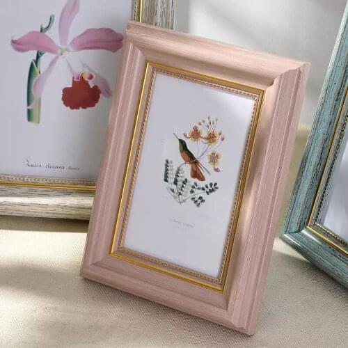 European Style Frame For Family Photos Office Desktop Picture Frame Vintage Photo Frame For Home Decoration Gift Table Ornament