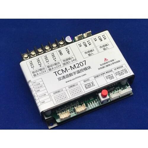 TEC Thermostat, Semiconductor Cooling Chip Temperature Control Module, Dual-channel 7A Current TCM-M207