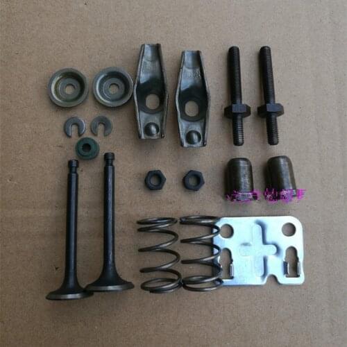Valve Push Rod Guide Plate Rocker Arm Lifter Tappet Stem Seal Kit For Honda 166f ef2600 mz175 Generator Engine Motor Spare parts