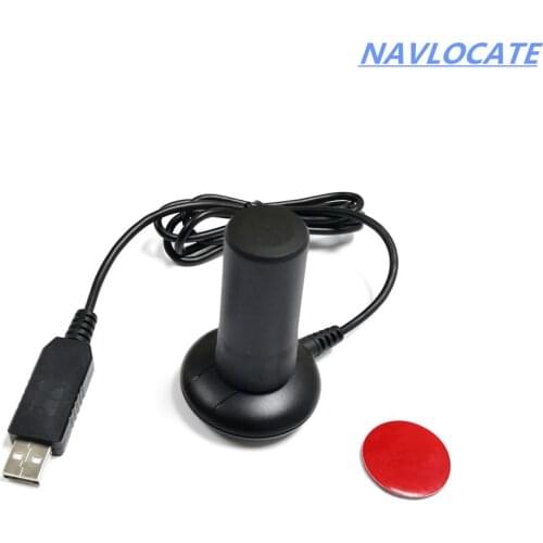 USB GPS GLONASS GLALILEO receiver 5v PL2303 interface connector High precision RTK module UAV UAV spiral four arm antenna
