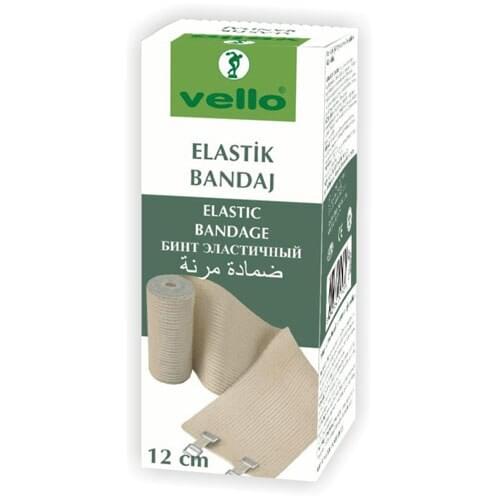 Vello Elastic Bandage 12 cm