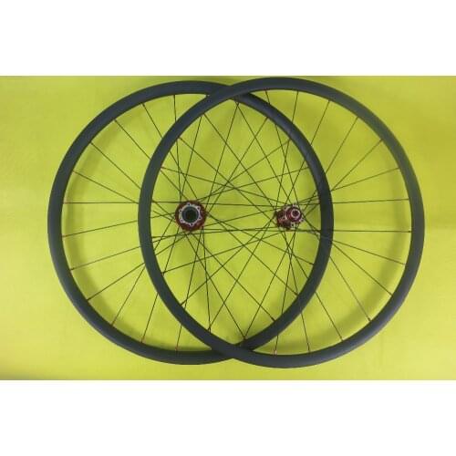 SPEEDSAFE LIGHT 1370g MTB XC 29" 30mm x 30mm hookless Powerway L11 83mm front PFH-M32 rear hub Pillar 1420 spoke carbon wheels