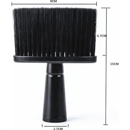 1pc Soft Hair Dust Brush Neck Face Duster Barber Hair Sweeping Brush Salon Cutting Brush Styling Tools #VE-66