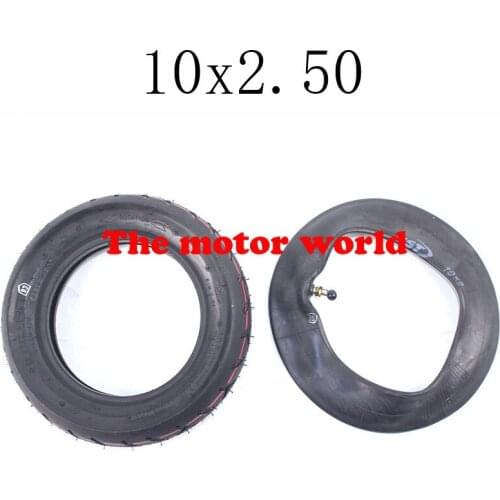 Good Reputation 10 Inch Pneumatic 10x2.50Tire Fits Electric Scooter Balance Drive Bicycle Tyre Inflatable Tyre and Inner Tube