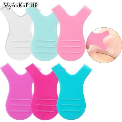 10 Pcs/Pack Reusable Plastic Eyelash Brush Clean Y Shape Grafted Eyelashes Brushes women Lash Lift Curler Makeup Mascara Tools