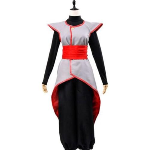 2017 Super Goku Black Zamasu Merged Potara Fusion Cosplay Costume Outfit