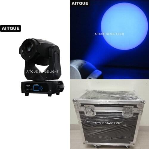 6lights+flycase)Disco light show led moving heads professional 180w moving head spot 180 light flight case