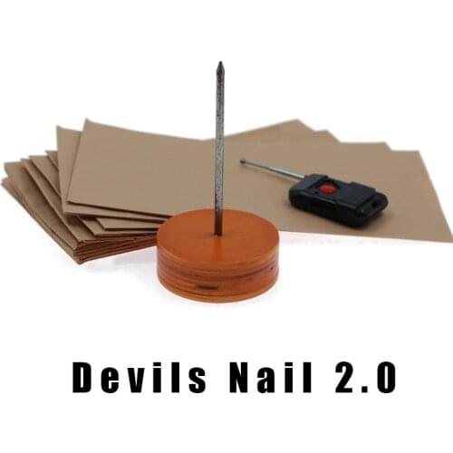 Devils Nail 2.0 Ghost Nail Laser Edition Magic Tricks Crush Paper Cup Magie Close Up Bar Accessory Props Mentalism Gimmick