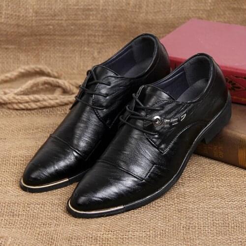Mens Leather Shoes FANDUORUO China
