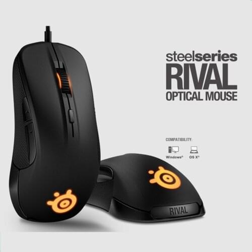 Gaming Mouse SteelSeries RIVAL 300S 7200 DPI Optical Mouse LED Ergonomics computer accessories mouse gamer