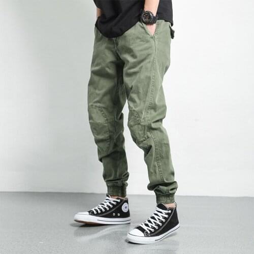 Elastic Waist Overalls Mens Winter Thickened Casual Pants Outdoor Climbing Hiking Combat Loose Jogging Leggings Long Trousers