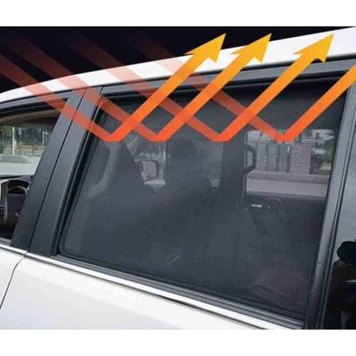 Magnetic Car Window Sunshield Sunproof Sun Shade Visors Gauze Mesh Protection Accessories For Nissan X-trail 2020