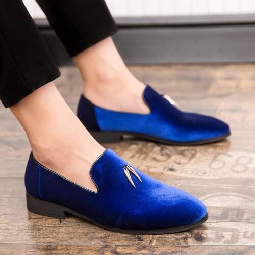 Mens Shoes Large Size Slip On Men Loafers Shoes Spring Casual Sickle Suede Mens Designer Shoes For Men Pointed Toe Zapatos 47