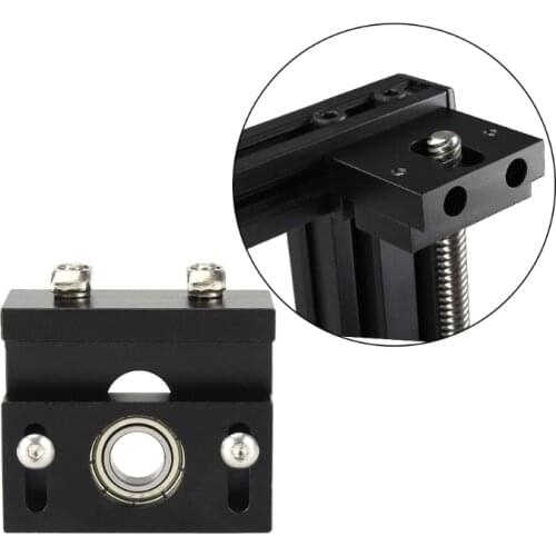 2021 New Adjustable Aluminum Z-Axis Lead Screw Top Mount for Tornado CR-10 Ender-3 V2/3 Pro Z-Rod Bearing Holder