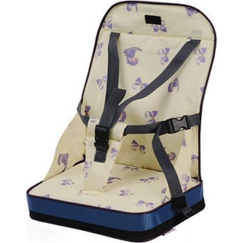 Portable Booster Seat Dinning Seat Pad Baby Chair Seater Infant Safty Travel Highchair Toddler Shopping Seat Assistant 3 Colors