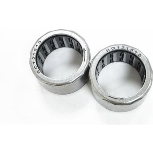 Rc121610 Inch Size One Way Drawn Cup Needle Bearing 19.05*25.4*15.875 Mm ( 2 Pcs ) Cam Clutches Rc 121610 Back Stops Bearings