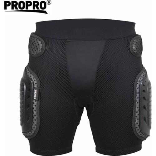 Freeshipping XS-3XL Outdoor Sports Ski Skate Snowboard Protection Skiing Protector Hip Padded Shorts For Men