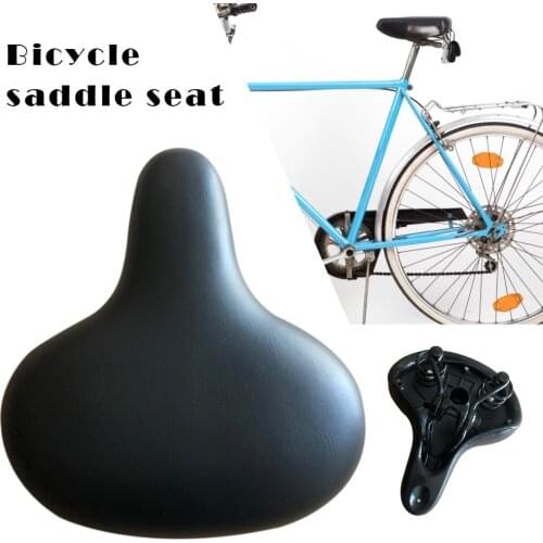 Comfortable Shock Absorption Bicycle Seat Cushion Reinforced Thick Sponge Elastic Saddle Seat for MTB Mountain Bike Parts
