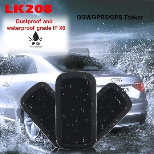 High Quality Car GPS Tracker LK208 Mini GPS Vehicle Tracking Device Voice Monitor SOS Emergency Alarm Global Position Platform