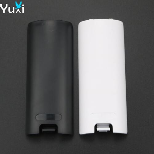 YuXi 40pcs Black White Battery Door Cover Lid Replacment for Nintendo Wii Controller