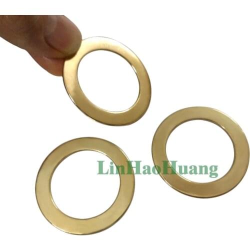 High quality 30pcs/lot Light Gold Swimwear O-ring Bikini Alloy Ring Swimsuit DIY accessories bikini rings connectors