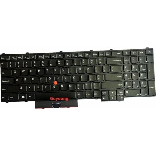 English Keyboard for Lenovo for IBM Thinkpad P50 P70 P51 MT 20EN 20EQ 20HH 20HJ P71 FRU 00PA288 00AP370 01HW200 01HW282 US