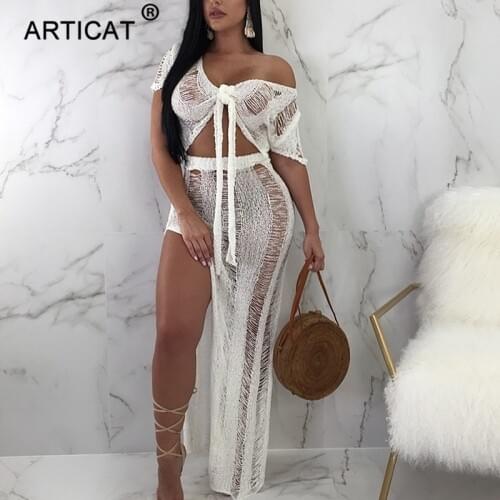 ARTICAT Open Summer Dresses
