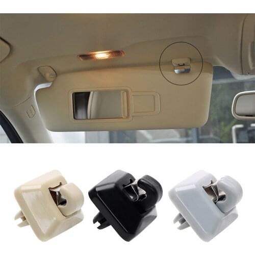 Car Accessories Sun Visor Clip Fasteners Hook Bracket Auto Replacement Interior 8E0857562A 8E0857562 For Audi A4L A5 A6L Q3 Q5